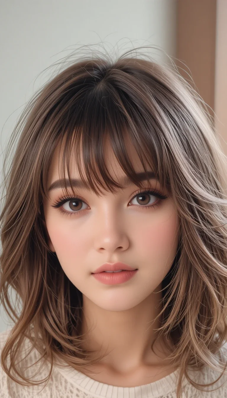 Blunt Shoulder-Length Cut