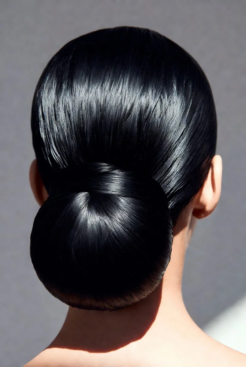 Low Sleek Bun