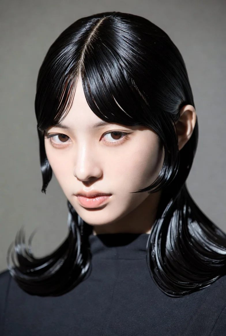 Sleek Glass Hair
