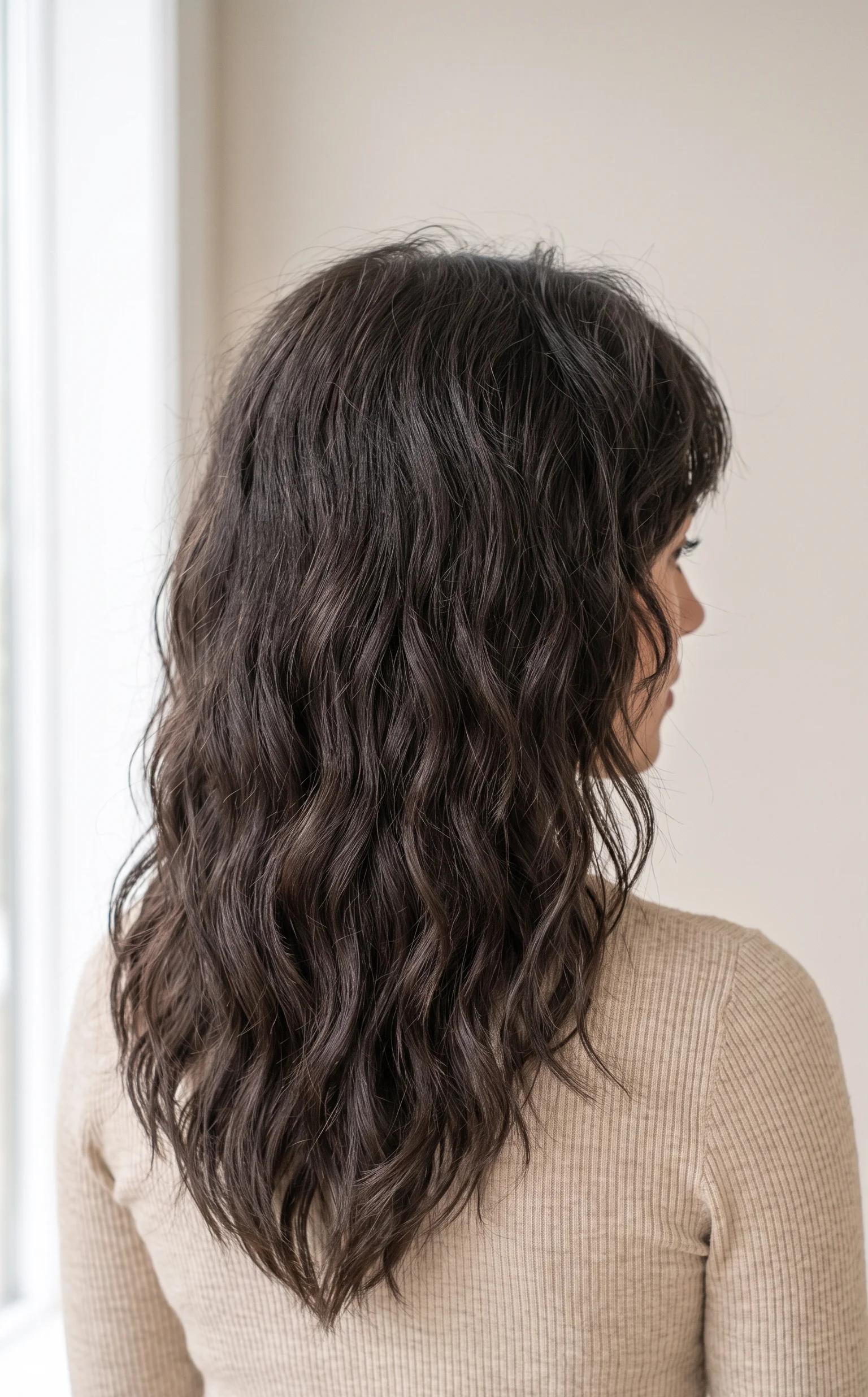 Wolf Cut for Wavy Hair