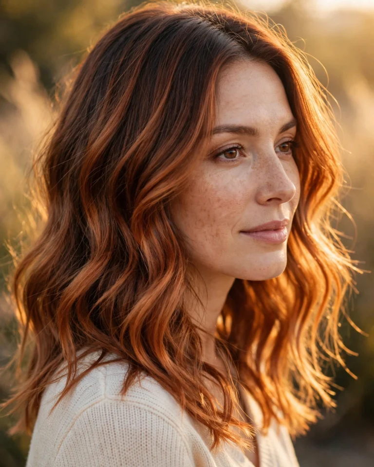 19 Copper Balayage Ideas for a Warm Glow