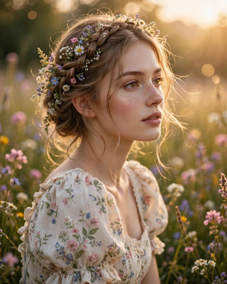 23 Cottagecore Hairstyles That Feel Soft and Romantic