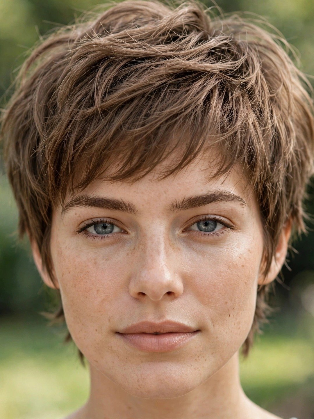 Layered Pixie Cut