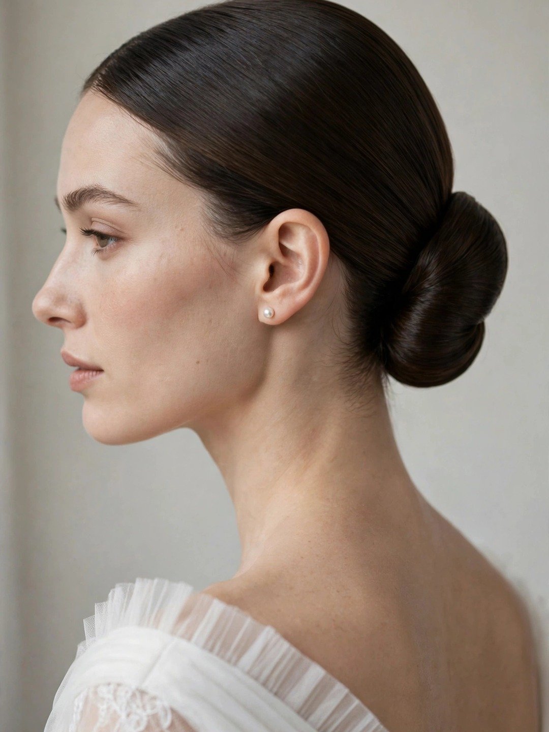 Sleek Low Bun