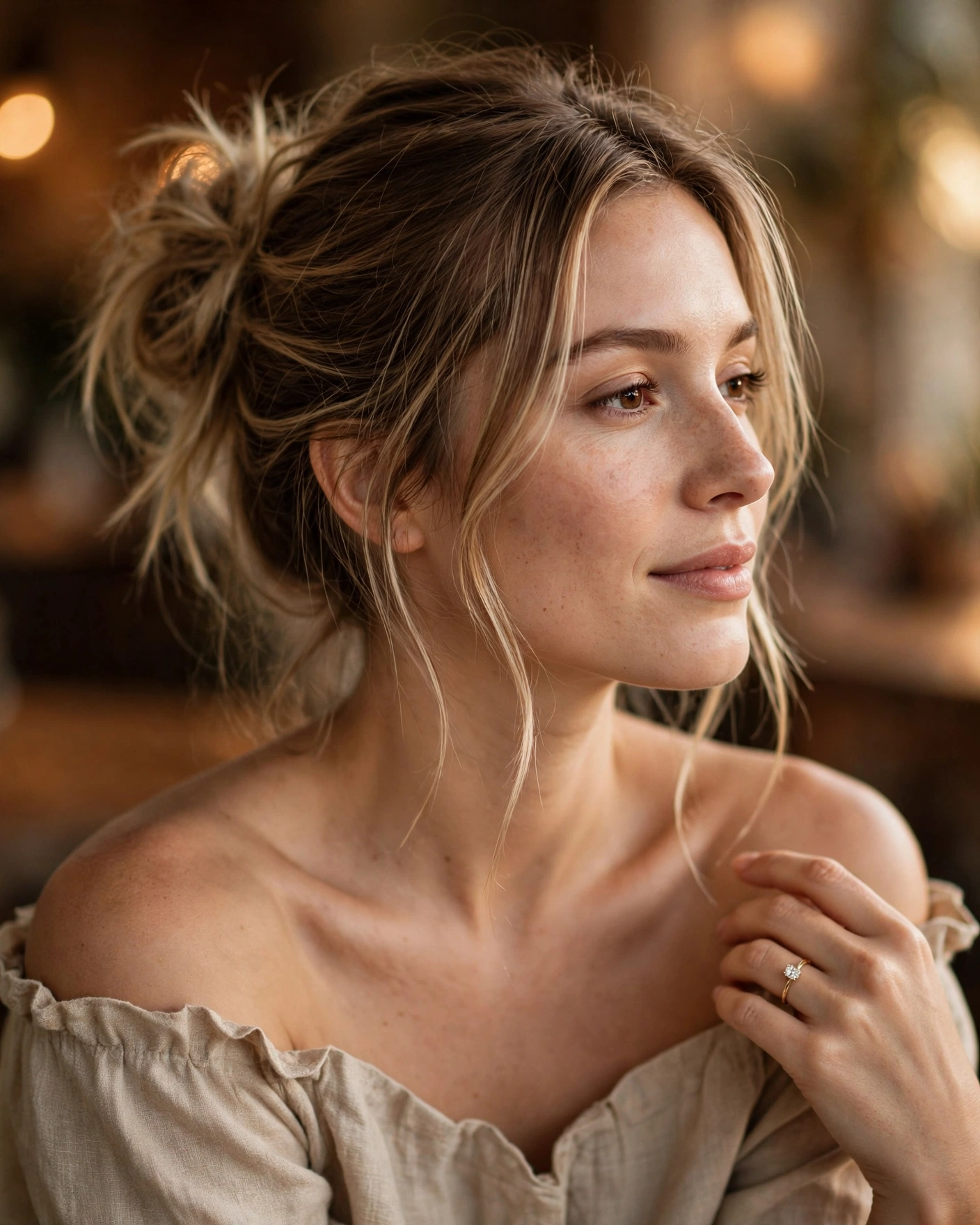 Effortless Messy Bun