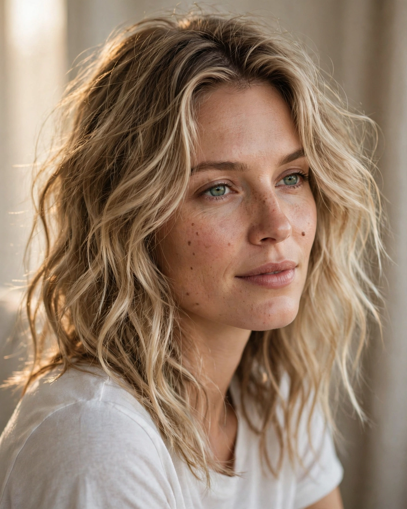 Loose Beachy Waves