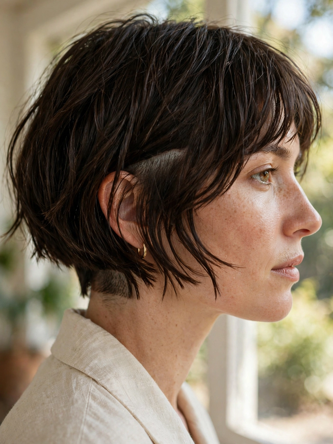 Undercut Chopped Bob