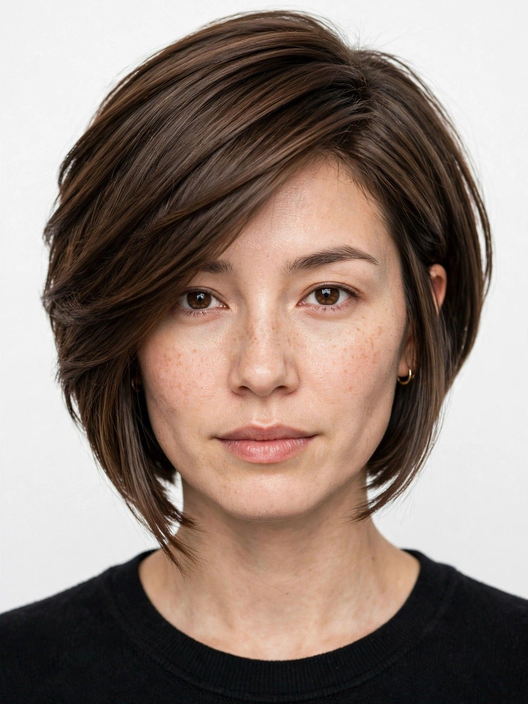 Angled Bob with Stacked Layers
