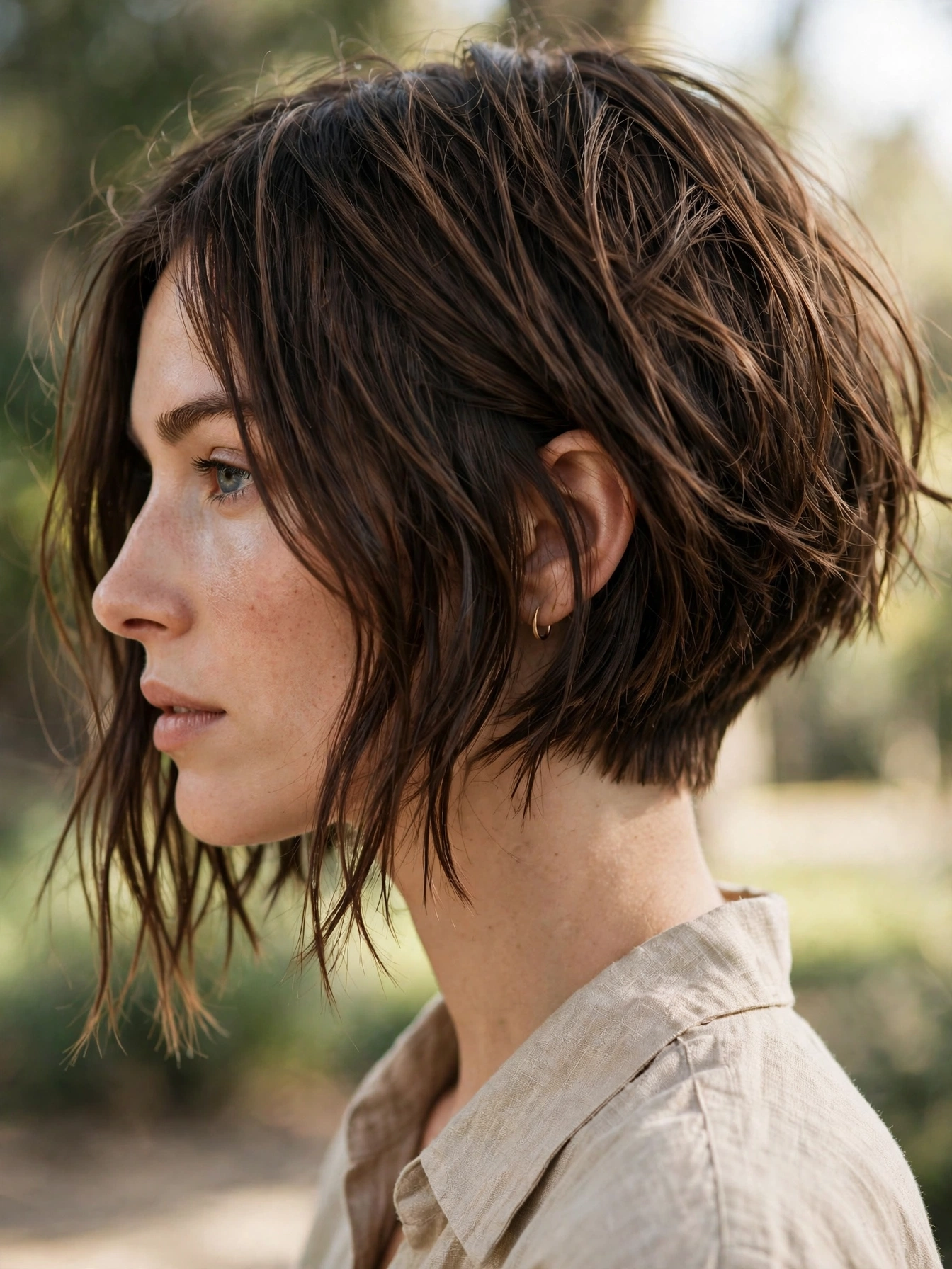 A-Line Chopped Bob