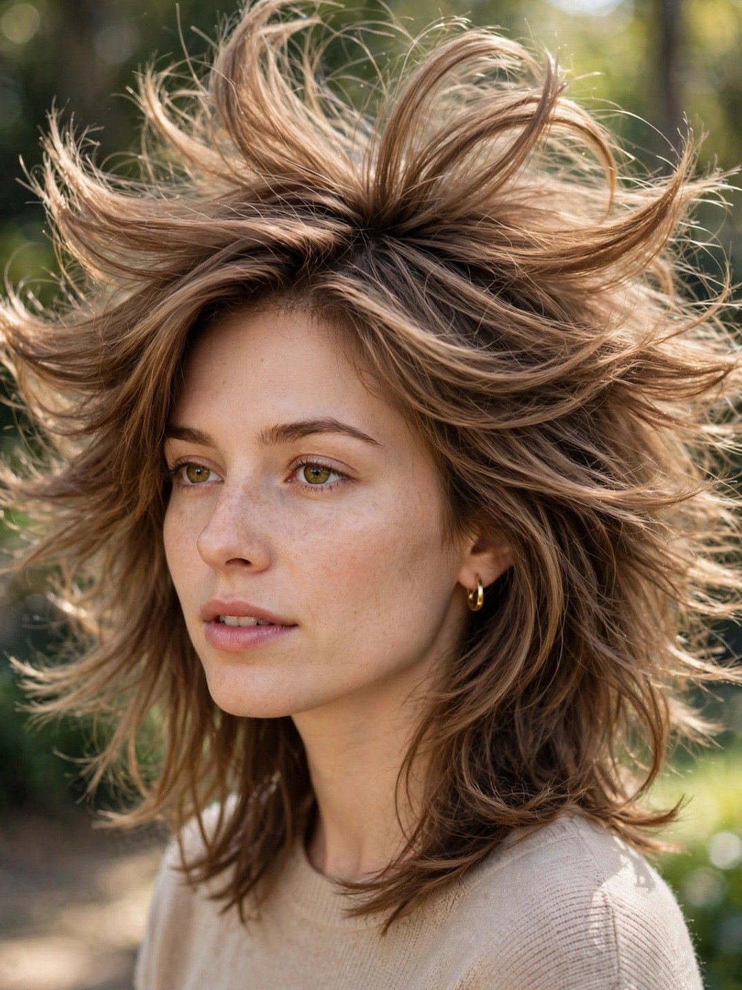 Medium Butterfly Haircut