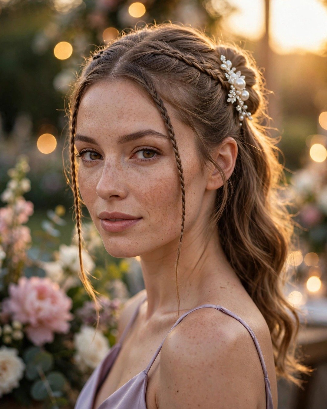 Braided Half-Up