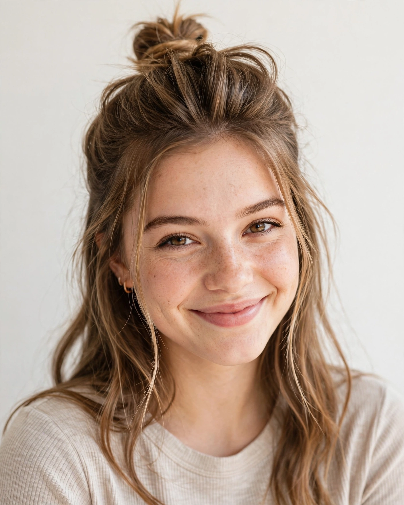 Half-Up Top Knot