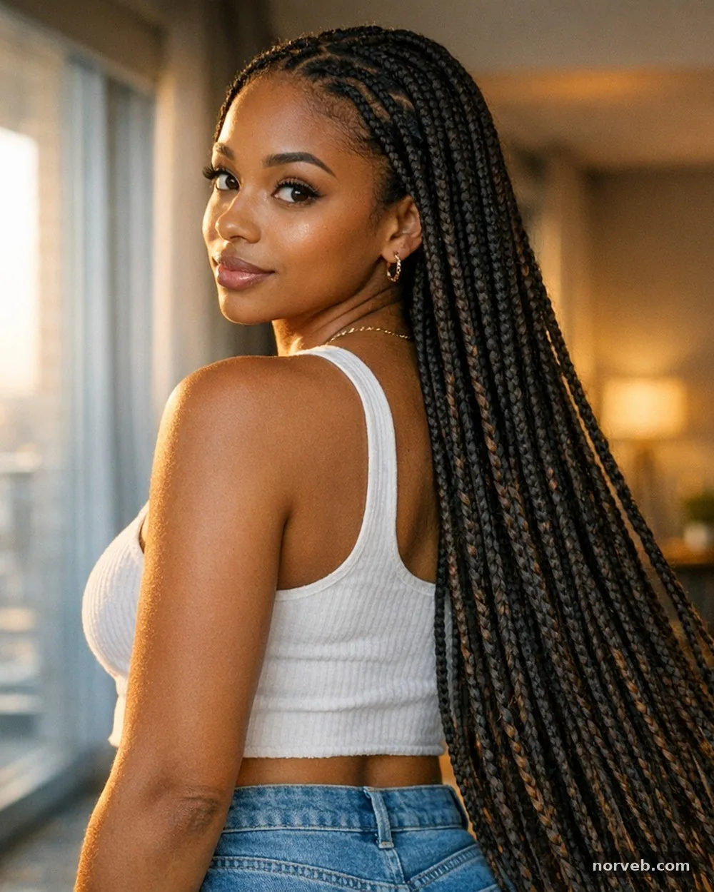 Long Box Braids or Knotless Braids - 11 long haircut ideas for 2026