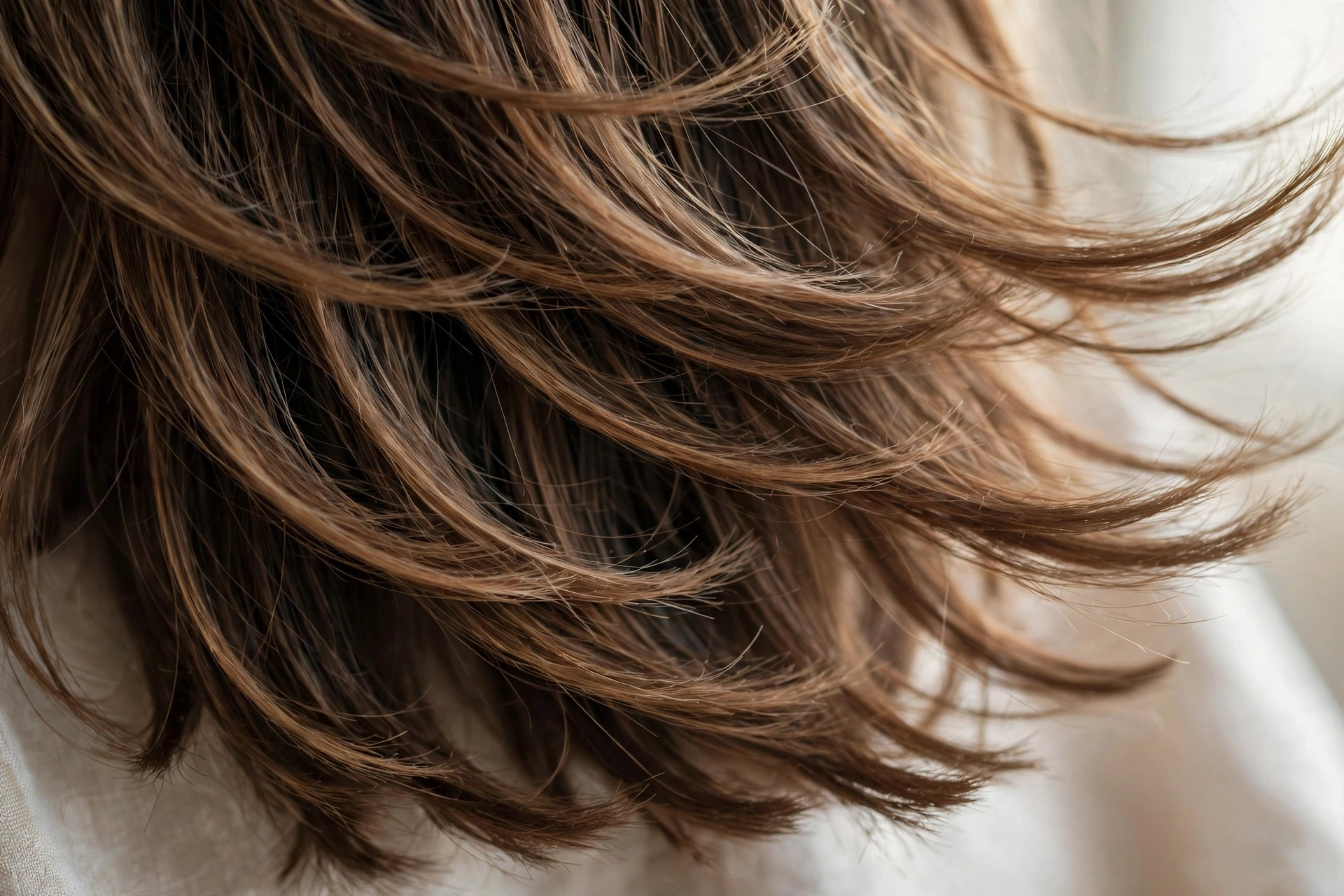 Collarbone-Length Layered Cut