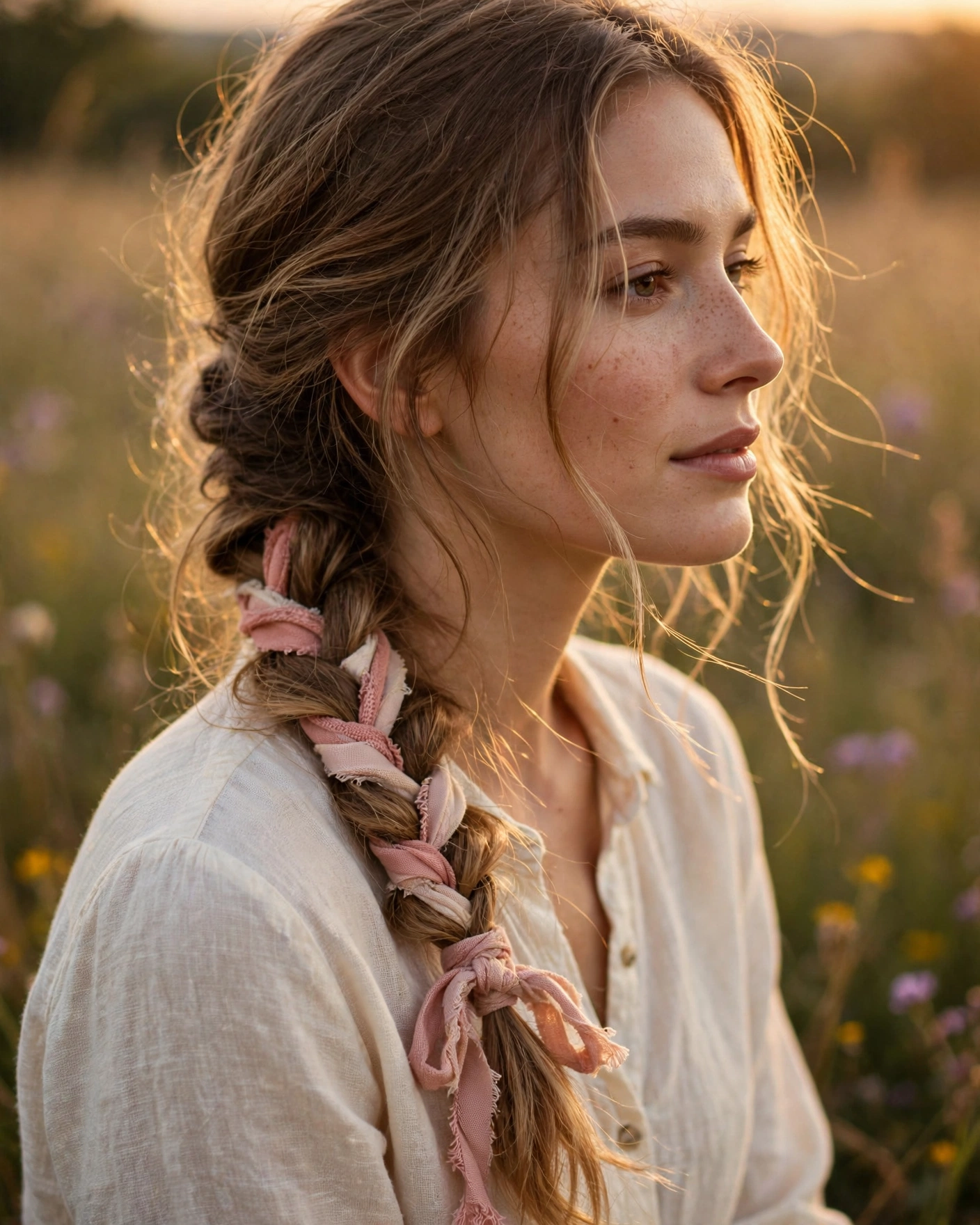 Loose Side Braid