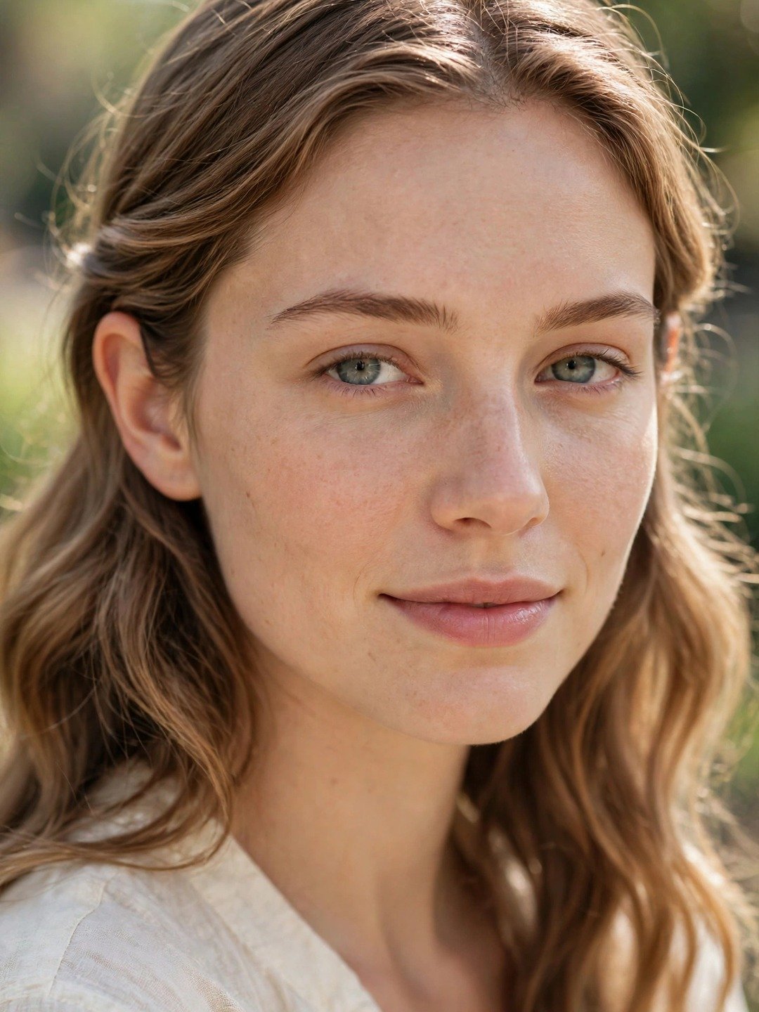 Loose Waves with Tucked Front Strands