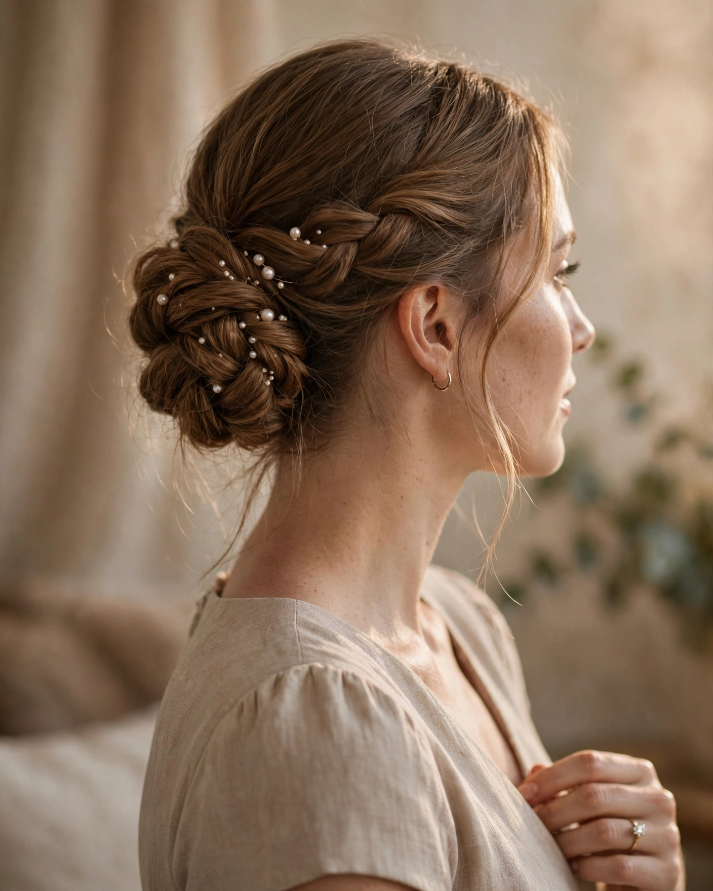 Soft Braided Bun
