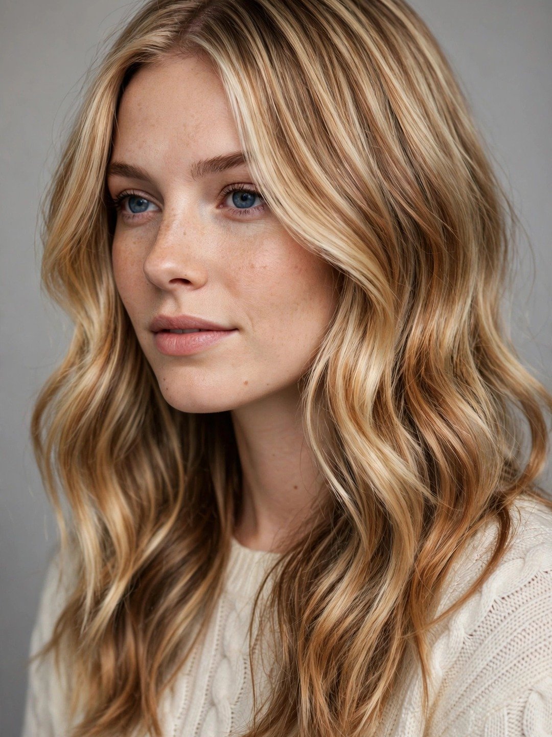 Honey Blonde Lowlights on Blonde Hair