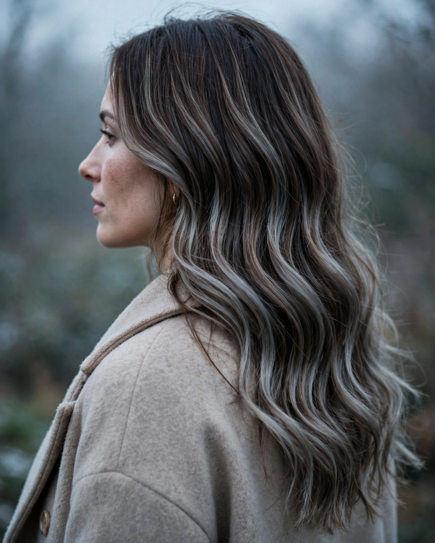 Cool Ash Balayage